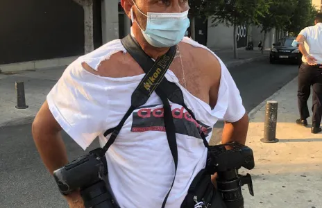 Football Lebanon - كل التضامن مع الزملاء الإعلاميين والمصورين