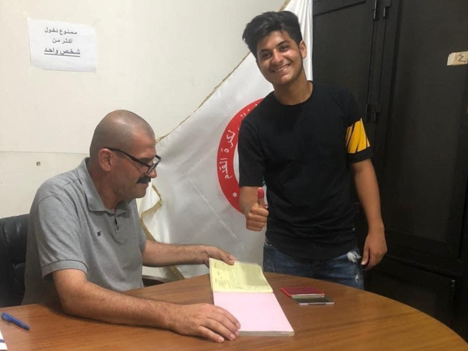 Football Lebanon - فروخ يوقع لفريق الراسينغ