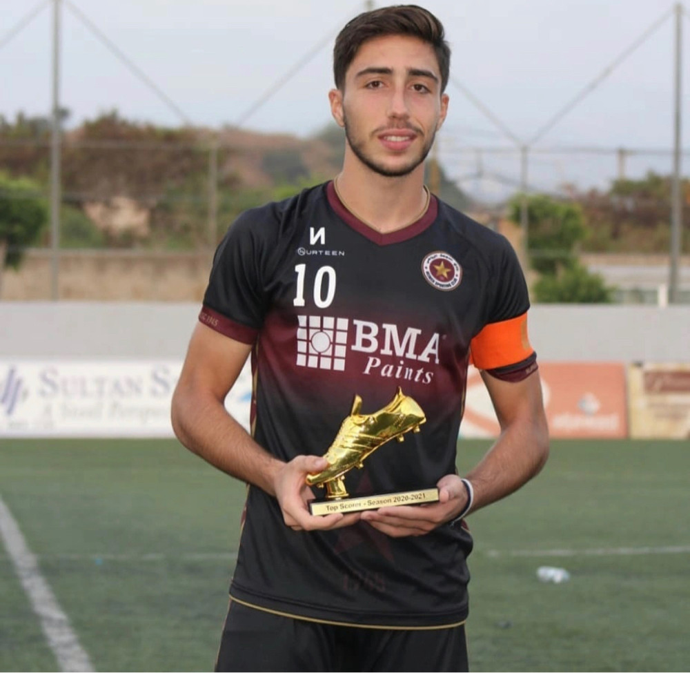 Football Lebanon - علي قصاص قناص دوري الناشئين