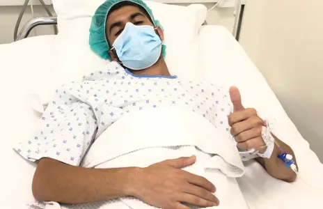 Football Lebanon - علي الحاج يخضع لعملية الرباط الصليبي 