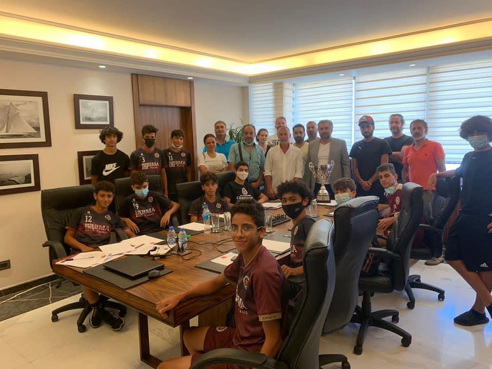 Football Lebanon - براعم النجمة بضيافة الرئيس أسعد صقال 