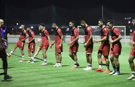 Football Lebanon - اختبار ميداني لمنتخب لبنان أمام الفجيرة الإماراتي في دبي الجمعة