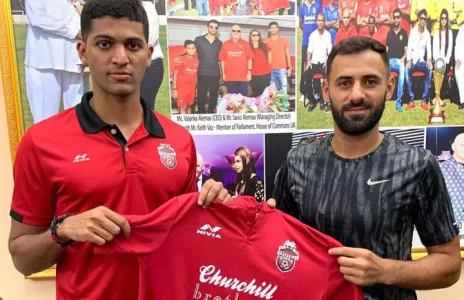 Football Lebanon - شادي سكاف يوقع رسميا مع Churchillbrothers