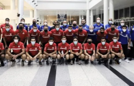 Football Lebanon - بعثة منتخب لبنان لكرة القدم إلى مباراتي العراق وسورية