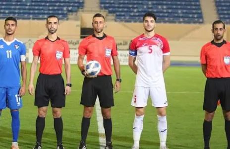 Football Lebanon - الحكم الدولي محمد عيسى قاد مباراة في بطولة غرب اسيا للمنتخبات الاولمبية
