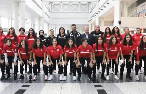 Football Lebanon - بعثة منتخب لبنان للسيدات تغادر الى بشكيك