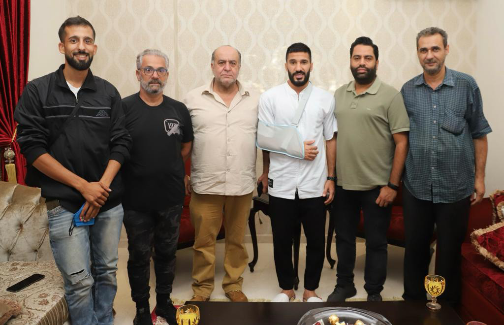 Football Lebanon - الهيئة العليا لدعم منتخب لبنان تزور معتوق