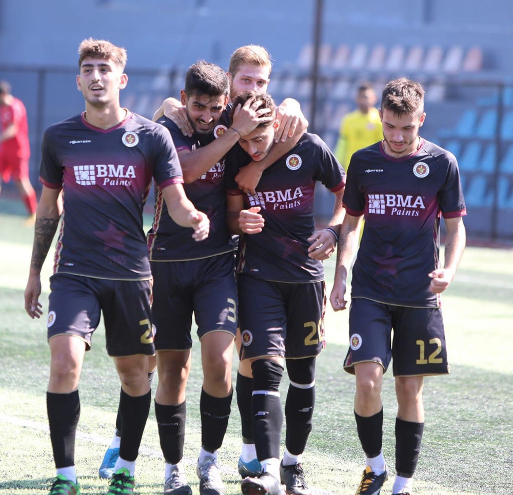 Football Lebanon - ثمانية للنجمة في مرمى الأهلي صيدا 