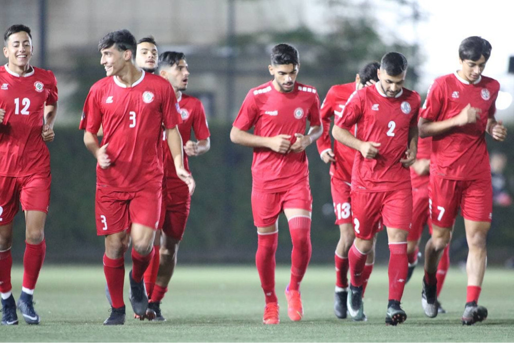 Football Lebanon - التدريب الأول لمنتخب الشباب في أربيل
