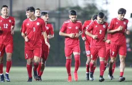 Football Lebanon - التدريب الأول لمنتخب الشباب في أربيل