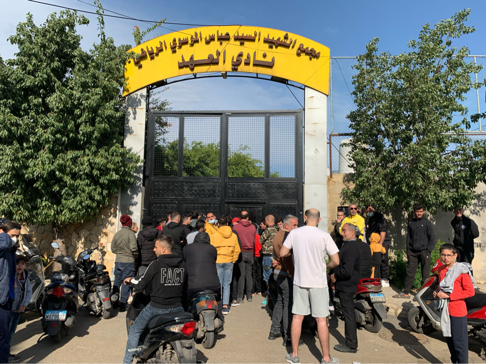 Football Lebanon - منع الجمهور من الدخول الى ملعب العهد