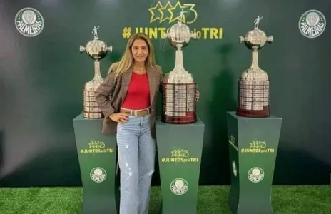 Football Lebanon - اللبنانية ليلى مجدلاني رئيسة نادي بالميراس البرازيلي