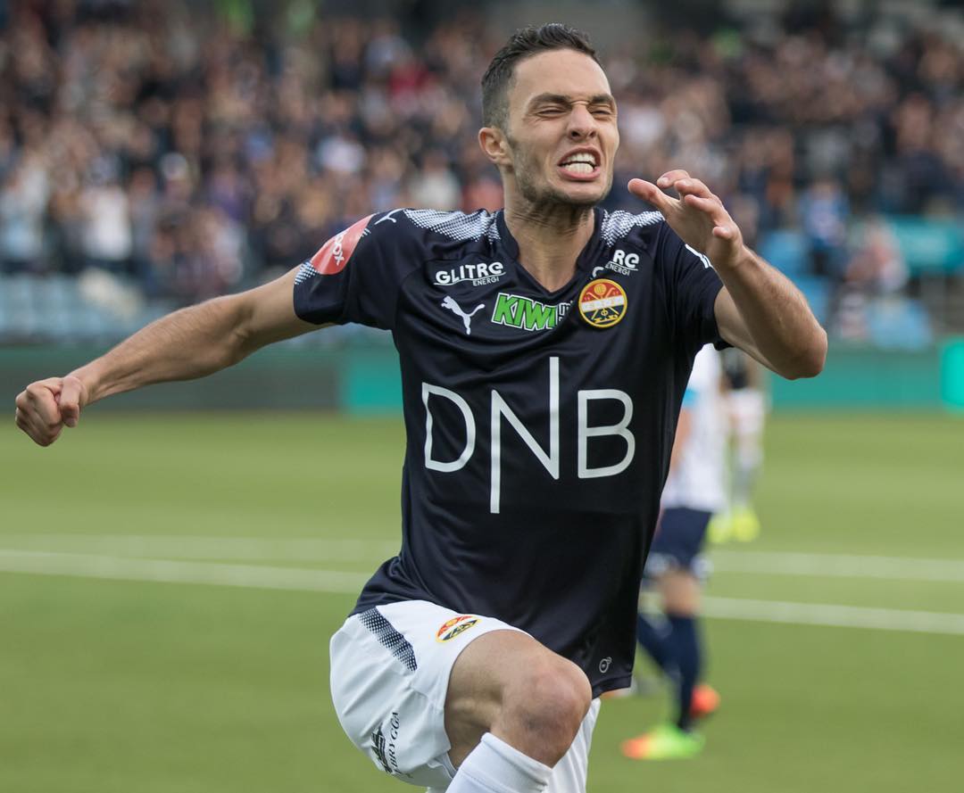 Football Lebanon - باسل جرادي أصيب في الدوري النرويجي