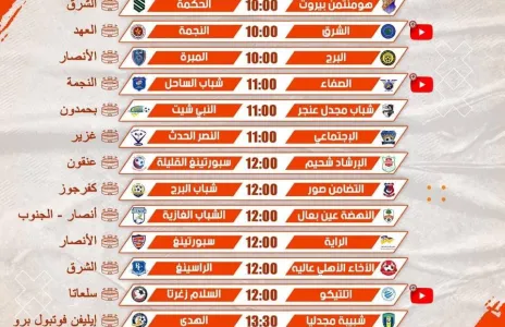 Football Lebanon - إنطلاق دوري الناشئين غداً