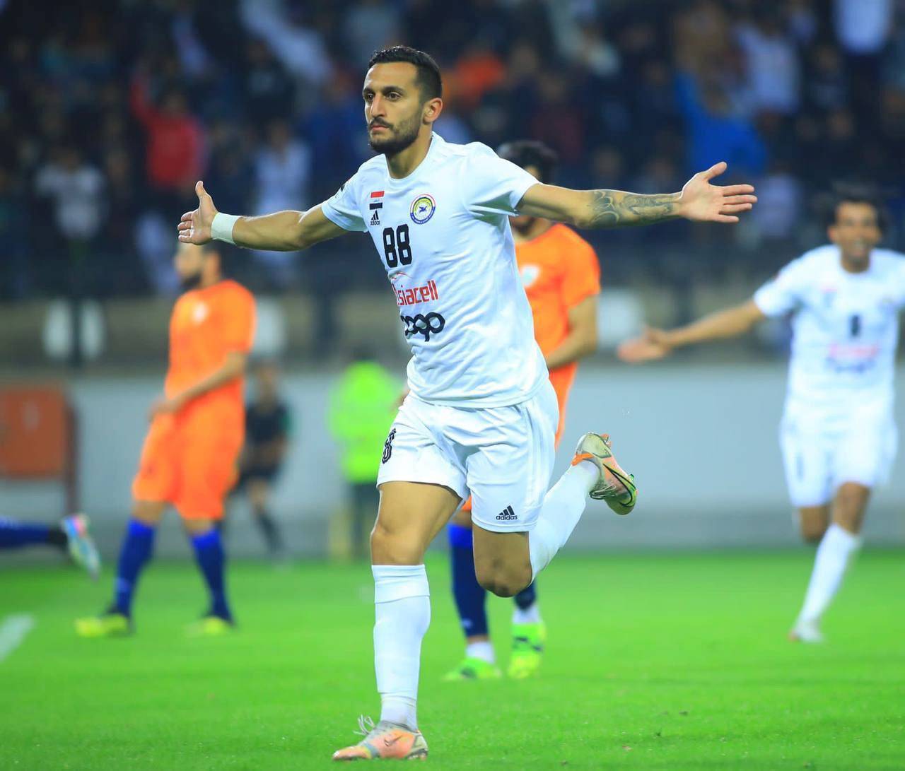 Football Lebanon - قدوح يسجل أول أهدافه في الدوري العراقي