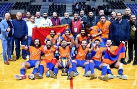 Football Lebanon - الهومنتمن برج حمود بطلاً لدوري الدرجة الثانية لكرة الصالات