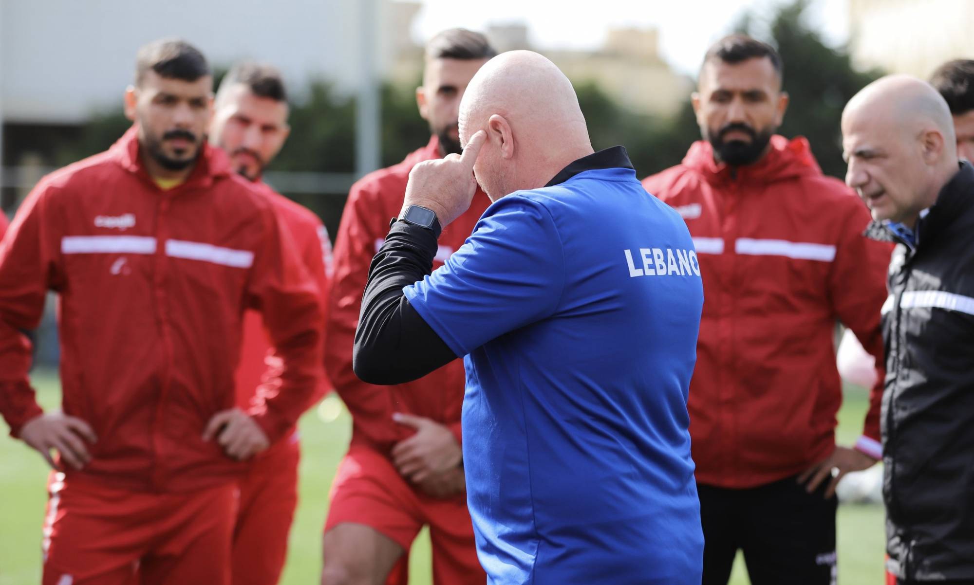 Football Lebanon - منتخب لبنان يبدأ تمارينه استعدادا لمواجهة سوريا