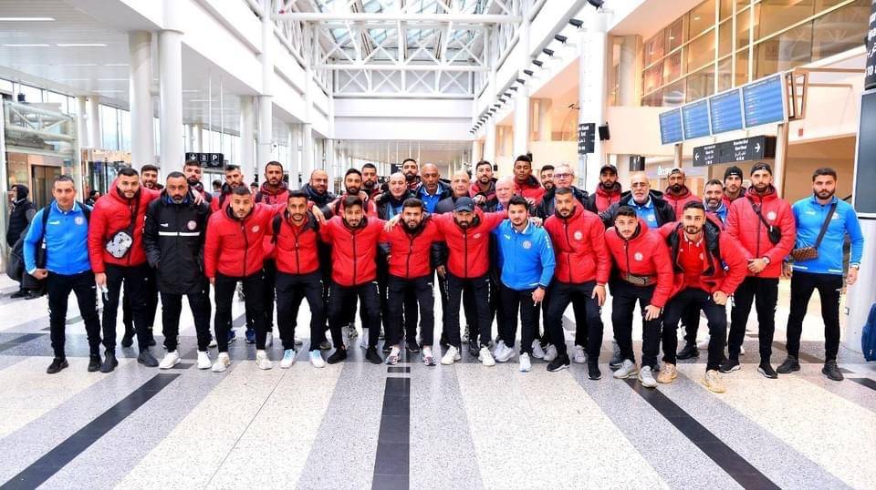 Football Lebanon - رجال الأرز يتوجهون إلى  مدينة مشهد