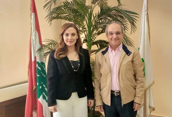 Football Lebanon - كلاّس استقبل أوهانيان وبحثا شؤوناً محلية وعربية