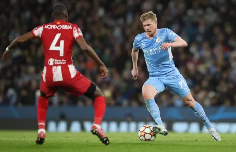 Football Lebanon - دي بروين يهدي السيتي فوزاً صعباً على أتلتيكو مدريد