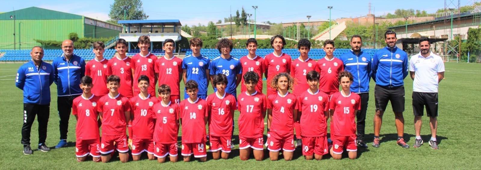 Football Lebanon - فوز لبنان دون 14 عام في يريڤان على فريق بيونيك