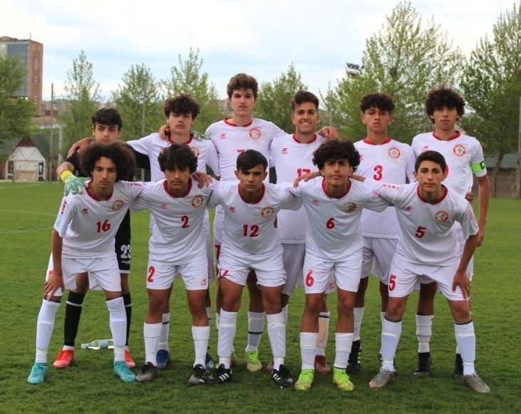 Football Lebanon - خسارة لبنان دون 15 عام امام مولدوفيا في بطولة أرمينيا الوديّة