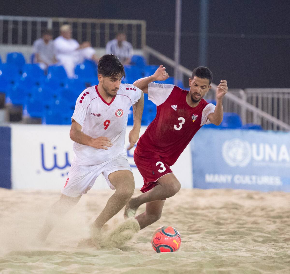 Football Lebanon - خسارة ثانية للبنان في بطولة غرب آسيا للكرة الشاطئية