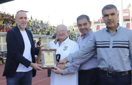 Football Lebanon - العهد يُكرم هاغوب