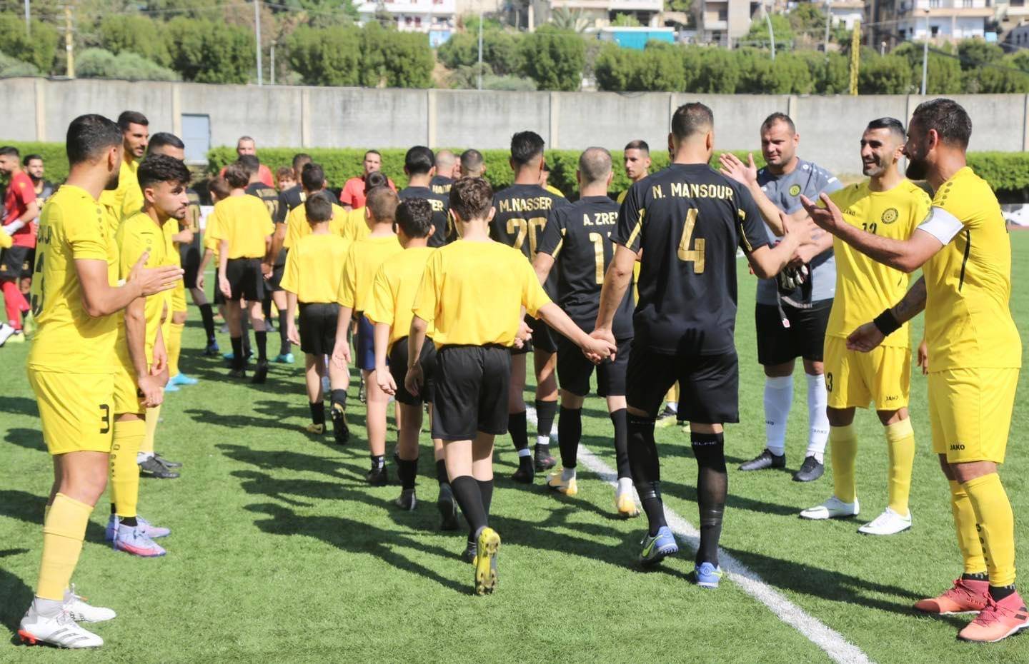 Football Lebanon - ممر شرف برجاوي