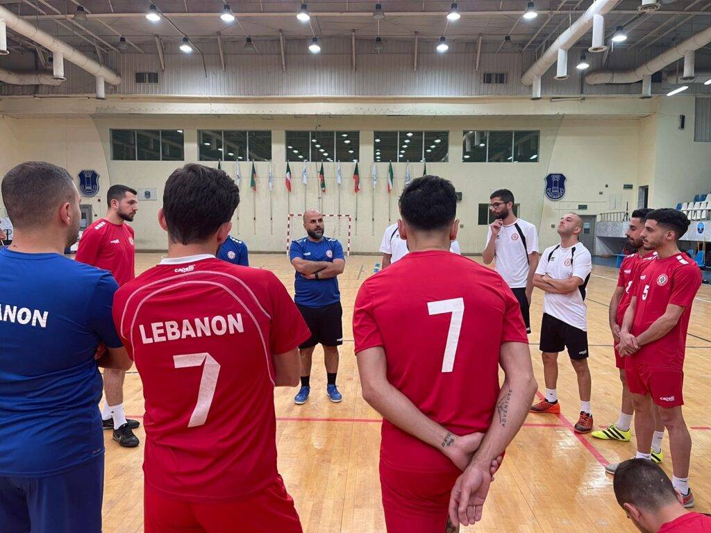 Football Lebanon - تمارين منتخب الصالات في الكويت استعداداً لبطولة غرب آسيا