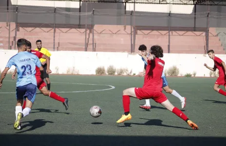 Football Lebanon - مباراة ودية لمنتخب الناشئين أمام التضامن صور