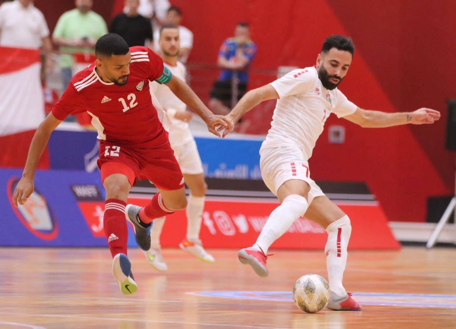 Football Lebanon - فوز منتخب لبنان للصالات على المنتخب الإماراتي