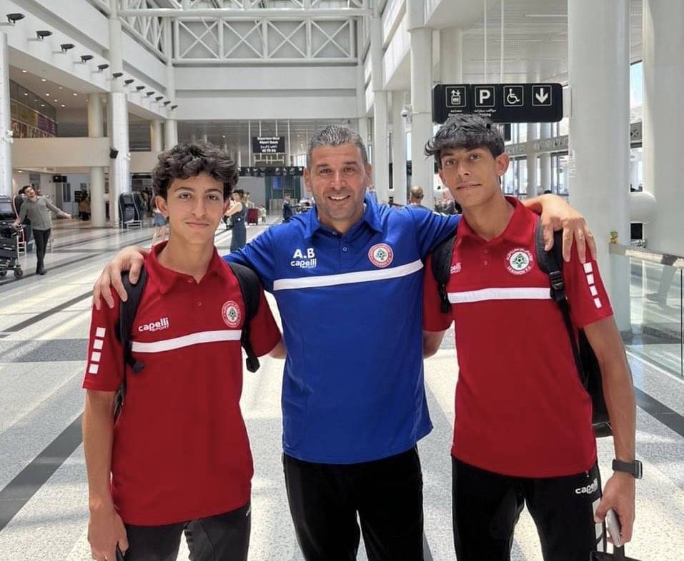 Football Lebanon - الدر وعجمي يسافران مع بعثة منتخب الناشئين