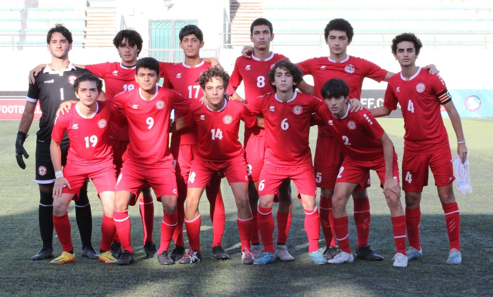 Football Lebanon - منتخب لبنان للناشئين إلى نهائي بطولة غرب آسيا التاسعة لكرة القدم