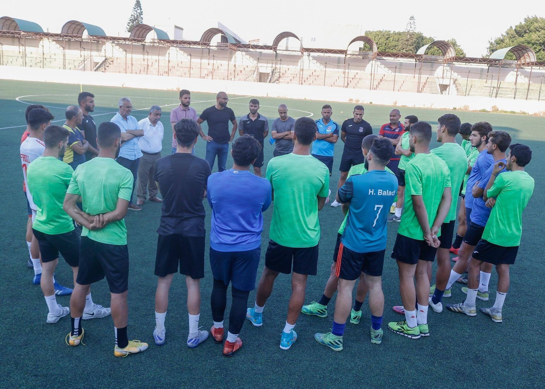 Football Lebanon - التضامن صور أجرى أول تمارينه