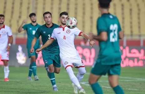 Football Lebanon - منتخب الشباب يخسر امام شباب العراق في المباراة الودية الأولى