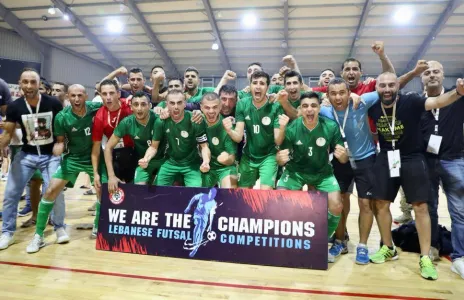 Football Lebanon - الجيش بطل جديد في تاريخ كرة الصالات اللبنانية