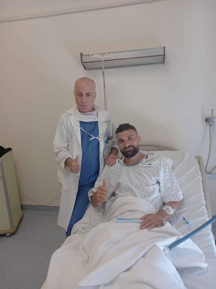 Football Lebanon - عملية جراحية ناجحة لماهر صبرا