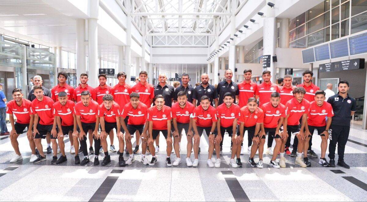 Football Lebanon - منتخب الشباب يغادر الى أبها للمشاركة في بطولة كأس العرب للشباب