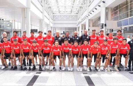 Football Lebanon - منتخب الشباب يغادر الى أبها للمشاركة في بطولة كأس العرب للشباب