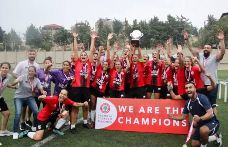 Football Lebanon - نجوم الرياضة بطلا لدوري السيدات للمرة السادسة