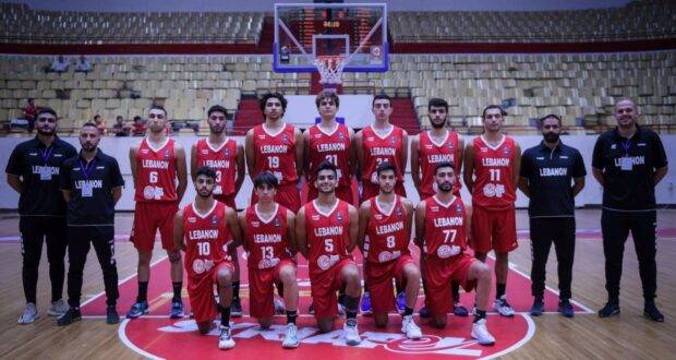 Football Lebanon - منتخب لبنان للشباب بطلا لغرب آسيا بكرة السلة