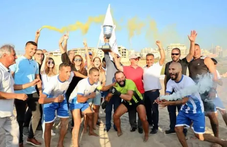 Football Lebanon - حيدر يتوج الريجي بلقب بطولة لبنان للكرة الشاطئية
