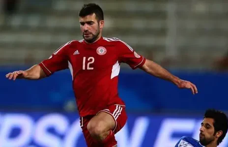 Football Lebanon -  إستدعاء حيدر لمباراة كوريا الشمالية