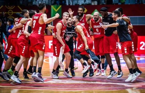 Football Lebanon - منتخب لبنان يتأهل الى نهائيات كأس العالم بكرة السلة للمرة الرابعة في تاريخه
