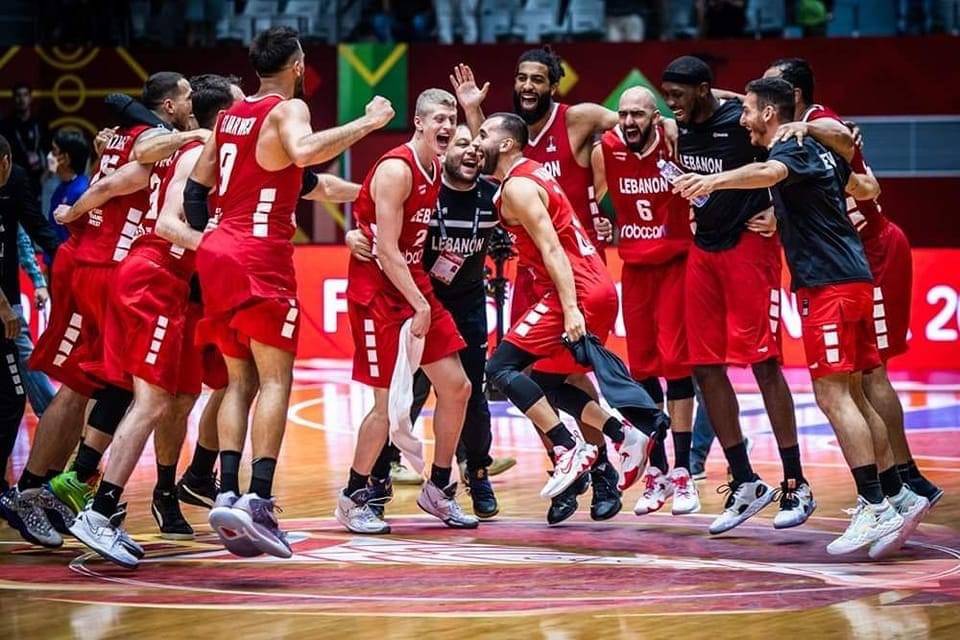 Football Lebanon - منتخب لبنان يتأهل الى نهائيات كأس العالم بكرة السلة للمرة الرابعة في تاريخه