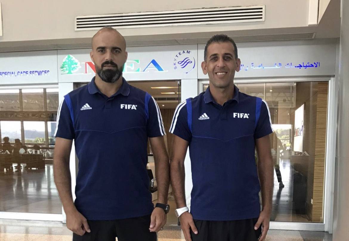 Football Lebanon - العلي وبري في مباراة مصر والمغرب