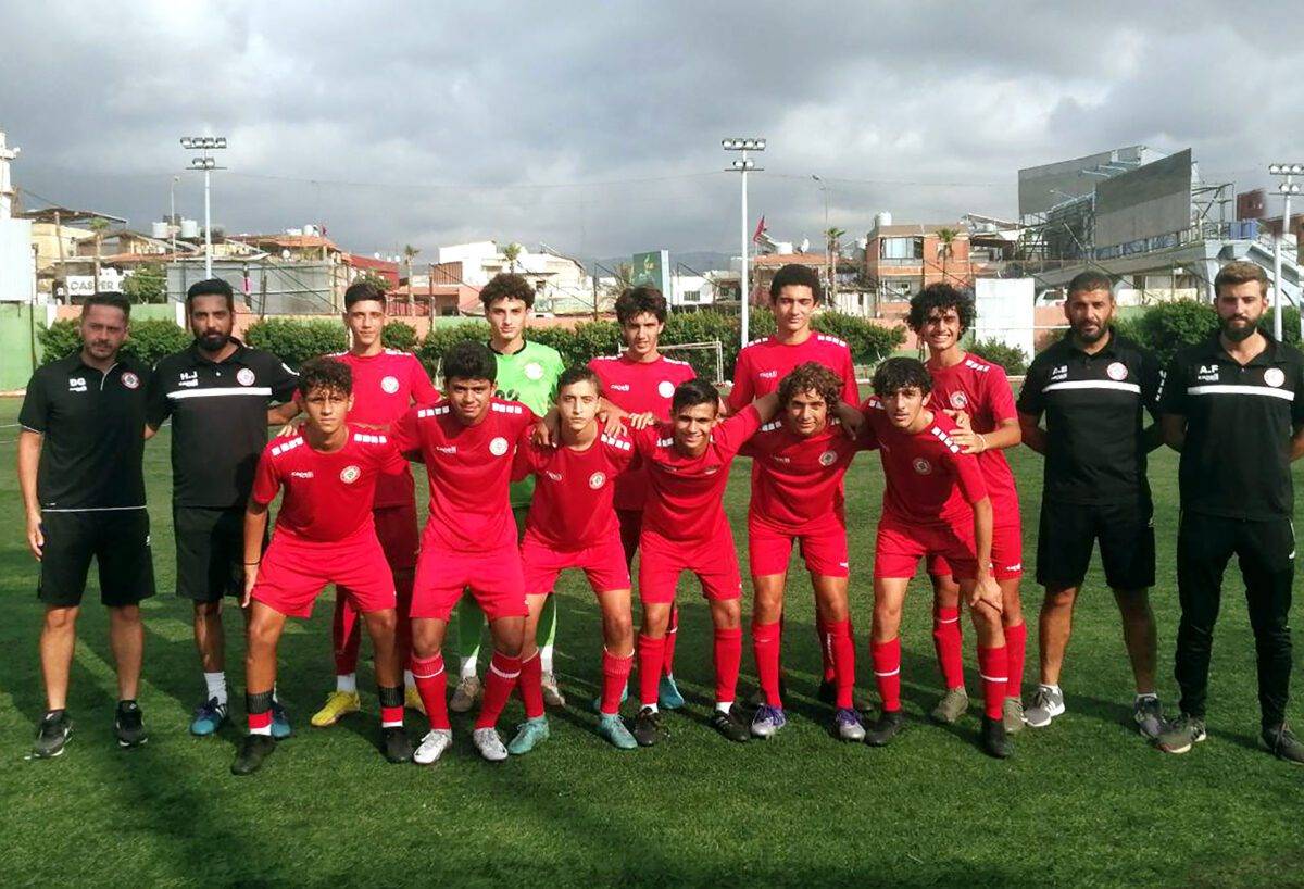 Football Lebanon - ناشئو لبنان يفوزون على شباب الأنصار ودياً