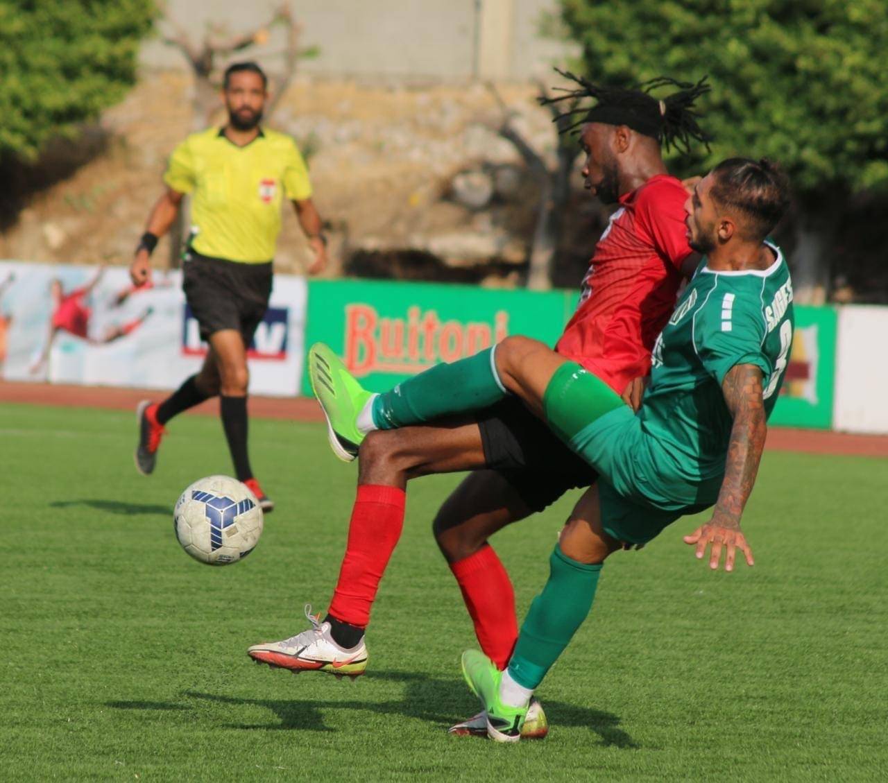 Football Lebanon - خسارة الأخضر في مباراته أمام فريق شباب الغازية