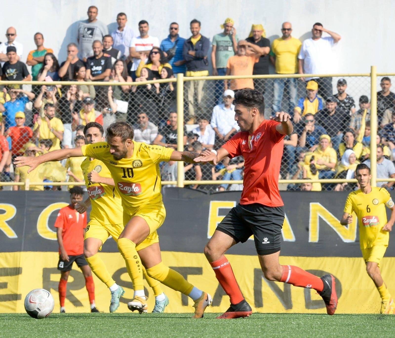 Football Lebanon - ٣ نقاط في رصيد البرج